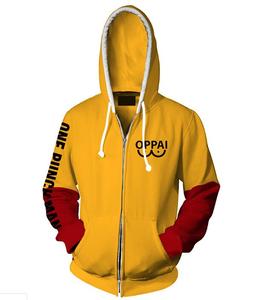 Ecowalson Nuova Felpa con Cappuccio <span class=keywords><strong>Anime</strong></span> <span class=keywords><strong>One</strong></span> <span class=keywords><strong>Punch</strong></span> <span class=keywords><strong>Man</strong></span> Saitama Oppai, Costume Cosplay, Nuova Giacca Harajuku - Product Image 5