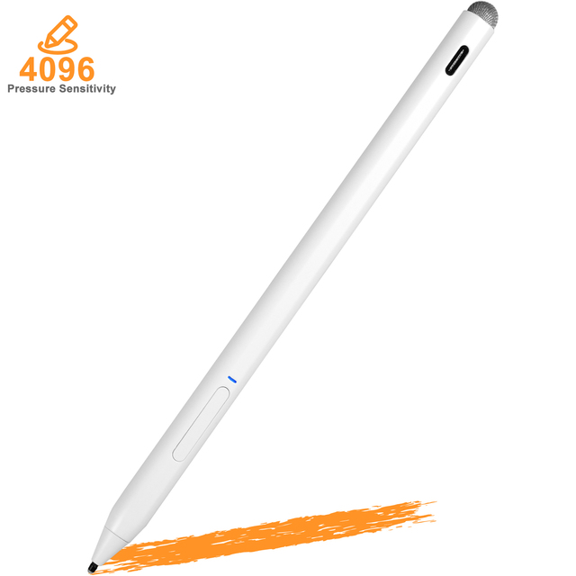 Amazing 4096 Pressure Sensitivity Palm Rejection Tablet Pen Magnetic Function Stylus Pen Surface for Microsoft