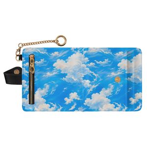 Portefeuille en cuir PU personnalisé, fin, avec porte-cartes, poche à monnaie zippée et protection RFID - Product Image 2
