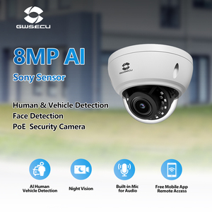 8MP Sony cảm biến trên VIF PoE ngoài trời ai phát hiện khuôn mặt thương mại tầm nhìn ban đêm âm thanh CCTV <span class=keywords><strong>Camera</strong></span> an ninh nhà <span class=keywords><strong>Camera</strong></span> giám sát - Product Image 2