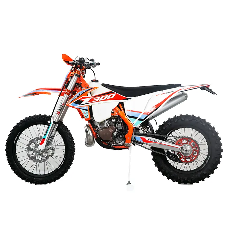 Новый газовый Мото Кросс ktm 2-тактный внедорожник 300cc мотор trail дизельный двигатель Мотокросс Мотоцикл выхлопной эндуро внедорожный мотоцикл