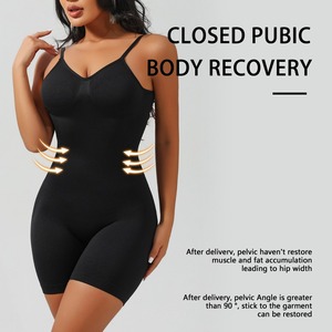 Body sculptant sans couture de haute qualité pour femmes, taille XL, avec contrôle du ventre, effet lifting des fesses, entrejambe ouvert, <span class=keywords><strong>invisible</strong></span> - Product Image 3