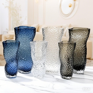 Irregular Water Drop Pattern <b>Glass</b> <b>Vase</b> - Product Image 6