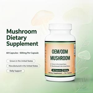 Cápsulas Orgánicas de Melena de León, Suplemento Dietético con Extracto de Hericium Erinaceus para Apoyar la Salud Cerebral - Product Image 6