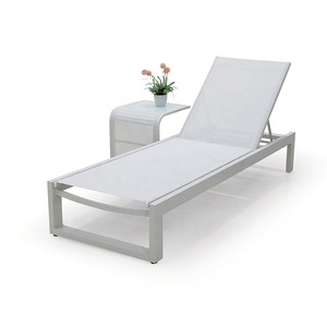 Tumbonas <span class=keywords><strong>de</strong></span> Jardín para Patio Exterior, Tumbonas <span class=keywords><strong>de</strong></span> Aluminio para el Borde <span class=keywords><strong>de</strong></span> la <span class=keywords><strong>Piscina</strong></span>, Tumbonas <span class=keywords><strong>de</strong></span> Malla Blanca para Playa - Product Image 3