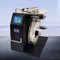 Machine d'étiquetage d'angle F601 avec détection par fibre optique pour boîtes à joint d'angle de précision, étiquettes en papier couché, électronique et jouets
