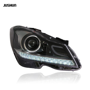 Mercedes-Benz C-Class W204 Headlight Assembly <b>LED</b> DRL <b>Projector</b> Lens High-End Version - Product Image 4