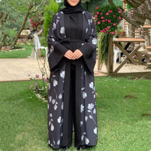 Abito abiti lunghi di tacchino abbigliamento donna musulmano indonesiano abiti musulmani africani musulmani - Product Image 3