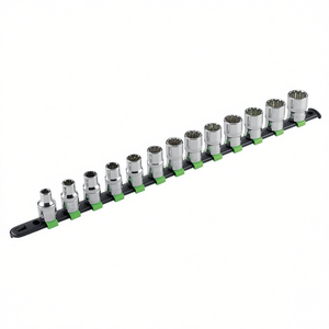 Fg 626 S13 <b>Socket</b> Set 13 Pc Metric Chrome Vanadium Steel For Automotive Repair Tools - Product Image 2