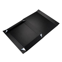Boîte d'emballage cadeau pliable en carton rigide personnalisable de 2mm pour bijoux Logo magnétique à rabat feuille estampage UV gaufrage pliable