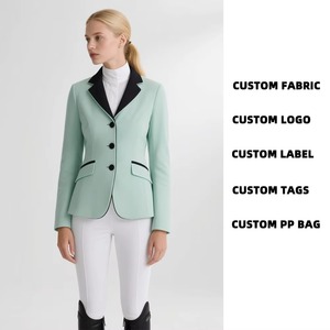 Veste d'équitation pour femmes avec protection antibactérienne et anti-UV, panneaux extensibles respirants pour une <span class=keywords><strong>liberté</strong></span> de mouvement - Product Image 3