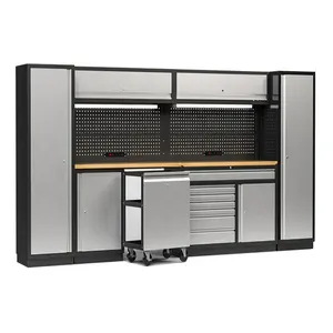 Garage steel cabinet combination metal storage cabinet fire rated tool storage metal storage cabinets for garage