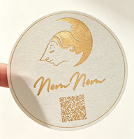 Etiquetas Adhesivas Personalizadas, Duraderas, Resistentes al Agua y al Aceite, para Botellas de Vino y Velas, de Papel Texturizado, con Relieve de Lámina Dorada de Lujo