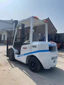 מלגזה משומשת במצב טוב 3 טון TCM FD30 2 שלבים דיזל למכירה חמה מלגזת TCM יד שנייה - Product Image 2