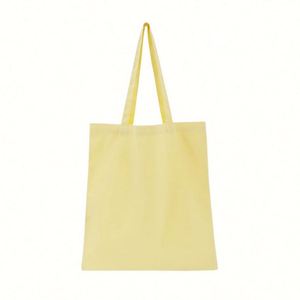 Design Wholesale Solid Color Blank Canvas Tote Bags Eco-friendly <b>Shopping</b> Bags - Product Image 4