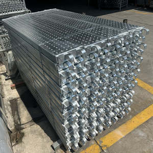 Planche d'échafaudage en métal galvanisé Peri <span class=keywords><strong>Altrad</strong></span> Layher, plateforme d'échafaudage, échafaudage polyvalent à vendre, crochet en U, planche de construction - Product Image 6