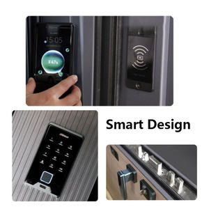 Fatta in fabbrica <span class=keywords><strong>Al</strong></span> corpo serratura intelligente serratura porta d'ingresso in alluminio - Product Image 2