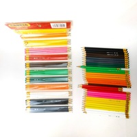 12 barres de crayons de couleur, 36 crayons HB, peinture scolaire de haute qualité, promotion de cadeaux artistiques pour le bureau