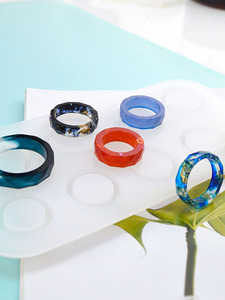 <span class=keywords><strong>Moule</strong></span> en <span class=keywords><strong>Silicone</strong></span> pour anneau en résine, 18 pièces, bricolage, bijoux Arc, en forme De chat, batelbedarf - Product Image 4