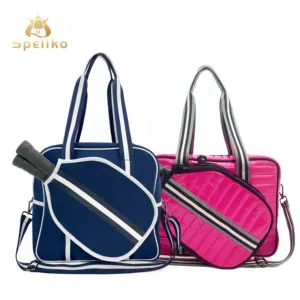 Ready to ship Sports Pickleball Holder Sling Racket Tennis Paddl Bag Tote Carry Bag Travel Pickleball Bag for Women