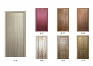 Puertas Interiores de Madera Sólida con Revestimiento de PVC, Impermeables, Ligeras, Insonorizadas, para Hoteles, Villas, Apartamentos, Baños, Diseño Moderno, Fáciles de Instalar - Product Image 5