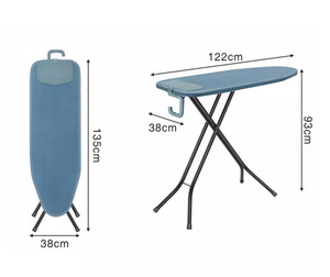 Grande planche <span class=keywords><strong>à</strong></span> <span class=keywords><strong>repasser</strong></span> pliante suspendue au mur pour la maison et les chambres d'hôtel Meubles de chambre <span class=keywords><strong>à</strong></span> coucher - Product Image 2