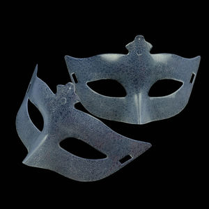 Masques de fête d'Halloween, masques en plastique, plaque de base, petit masque de beauté, masques de Venise, masques pour les yeux, couronne - Product Image 1