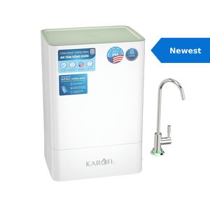 ระบบกรองน้ำดื่มออสโมซิสแบบย้อนกลับ Karofi KAQ-U98 10 ขั้นตอน สำหรับวางบนเคาน์เตอร์  50 GPD พร้อมเมมเบรน RO เปลี่ยนง่าย - Product Image 5