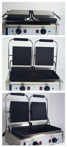 Máquina de sándwiches de contacto industrial y comercial de doble cabezal para desayunos - Product Image 3