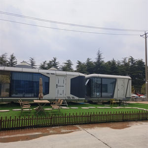 ที่นอนแคปซูลขนาดเล็กสำหรับโรงแรมห้องโดยสารแอปเปิ้ลสำเร็จรูป20Ft 40Ft 30Ft หรูหราทันสมัย - Product Image 5