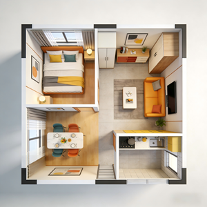 Kit <span class=keywords><strong>de</strong></span> Hogar Inteligente SIXWGH <span class=keywords><strong>de</strong></span> 1 Dormitorio y 1 Sala <span class=keywords><strong>de</strong></span> Estar con Zigbee, Control por Aplicación, Asistente <span class=keywords><strong>de</strong></span> Voz Tuya, Automatización <span class=keywords><strong>de</strong></span> Escenas, Pantalla OLED y Cortina - Product Image 1