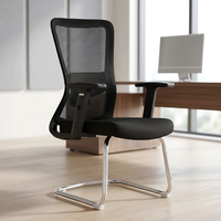 Chaise de bureau ergonomique en maille pivotante avec support lombaire, chaise d'ordinateur pour la maison et le bureau, vente directe usine