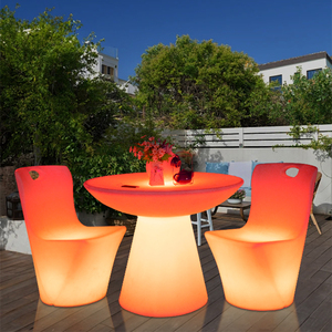 Canapé lumineux LED de jardin, mobilier d'extérieur, 16 clous RGB, <span class=keywords><strong>lampe</strong></span> de table - Product Image 5