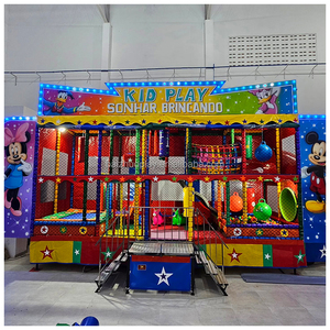 Parque Infantil Móvil Comercial con Temática de Dibujos Animados, de Múltiples Niveles, Portátil, para Centros Comerciales - Product Image 4