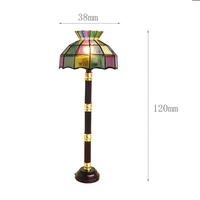 Pas encore d'avis Vintage Doll House light Miniature LED Lampe de table accessoires lampadaire Mini lustre
