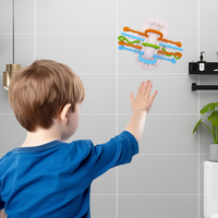 Juguete de Dedo de Silicona para Bebés, Seguro para el Desarrollo de la Motricidad Fina, Rompecabezas Divertido, Juguete Educativo para Mesa de Comedor
