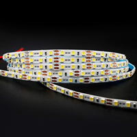 Bande Lumineuse LED 2835 12V 5mm, 120 LED/m, Blanc Chaud et Blanc Naturel, IP20, Flexible, pour Décoration Intérieure, Certifié CE RoHS