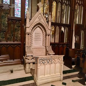 Decorazione della fase della chiesa sedie religiose fatte a mano personalizzate vescovo trono chiesa cathena - Product Image 1