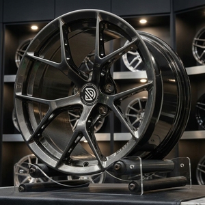 Rines Personalizados GUDE EVO Forged <span class=keywords><strong>Hyper</strong></span> Black Nuevos de 18-20 Pulgadas 5X120/112/130 para M3/M4 Audi RS4/RS5 para /718/911GT3RS - Product Image 3