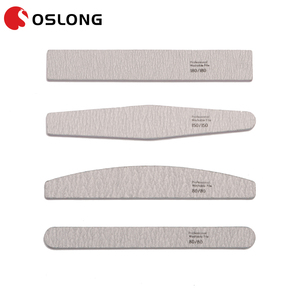 <span class=keywords><strong>Amazon</strong></span> Vente Chaude De Haute qualité en gros manicurel outils émeri zèbre marron <span class=keywords><strong>lime</strong></span> à ongles - Product Image 2