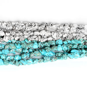 Good Quality Natural Blue <strong>Turquoise</strong> Rough Stone Beautiful DIY Loose Gemstone for New Year <strong>Jewelry</strong> Wholesale - Product Image 3