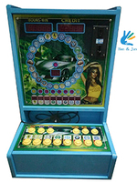 Machine Bonanza en bois de haute qualité Arcade à pièces Mario Fruit King Console de jeu anglais 110/220V