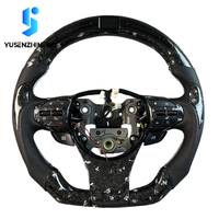 Volant de voiture en fibre de carbone forgé sur mesure avec LED pour Kia K5 GT Line Optima4 Forte 2022 2025 2026 Cerato Seltos Sportage