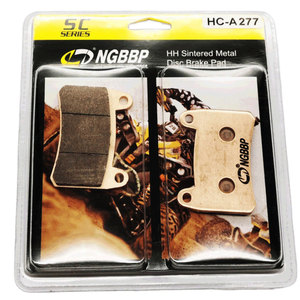Plaquette de frein de moto NGBBP pour <span class=keywords><strong>BENELLI</strong></span> <span class=keywords><strong>125</strong></span> <span class=keywords><strong>Leoncino</strong></span> TRK <span class=keywords><strong>125</strong></span> FA658 plaquette de frein frittée - Product Image 6