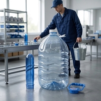 Préformes de bouteilles en plastique PET de couleur personnalisée pour le soufflage
