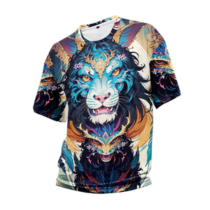 Camisetas Personalizadas con Logotipo de Moda, Camisetas Extra Grandes para Hombre, Estilo Urbano, Estampado Gráfico de Alta Calidad, Camisetas de Tela Gruesa - Product Image 1