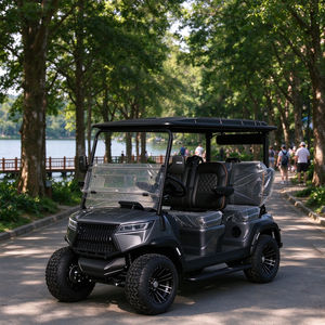 Carrito de Golf Todoterreno de 4 Plazas, Varios Colores de Pintura Personalizados, Carrito de Golf Eléctrico para Uso en Clubes Campestres - Product Image 1