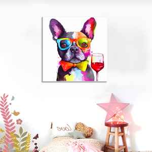 Pintura de animales DIY personalizada por números, pintura al óleo de gato colorido por números, Kits de decoración de habitación, pinturas y artes de pared - Product Image 3