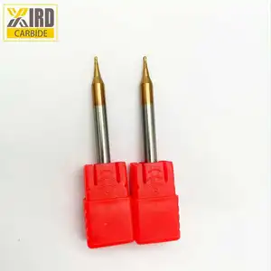 Dao Cắt Đầu Micro Endmills Carbide 0.1/0.2/0.3/0.4/0.5Mm