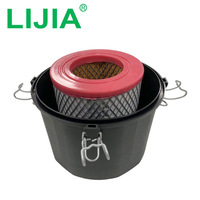 Filtre silencieux pour compresseur d'air industriel LIJIA, filtre d'aspiration en plastique, papier filtrant, plusieurs modèles, garantie 1 an, réduction du bruit